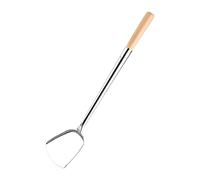Vogue Chinese Style Stainless Steel Cooking Spatula | Length: 460mm / 18 inch, Wok Utensil, Long Wooden Handle, Commercial Restaurant or Home Kitchen Use | U031
