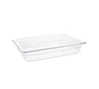 Vogue U228 Polycarbonate Gastronorm Container, 1/2 Size
