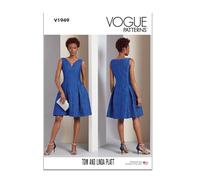 Vogue V1949B5 Misses' Dress by Tom & Linda Platt B5(8-10-12-14-16)