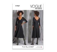 Vogue V1967H5 Misses' Dress by Rachel Comey H5 (6-8-10-12-14)