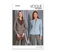 Vogue V1972U5 Misses' Jacket U5 (16-18-20-22-24)