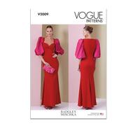 Vogue V2009Y5 Misses' Dress by Badgley Mischka Y5 (18-20-22-24-26)