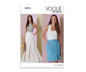 Vogue V2013U5 Misses' Skirt in Two Lengths U5 (16-18-20-22-24)