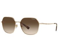 VOGUE EYEWEAR Woman VO4198S 848/13 Sunglasses Metal Gold Brown Geometric Normal Shaded