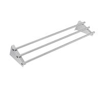 Vogue Wall Shelf - Size: 1200(W) x 300(D)mm, Stainless Steel, Maximum Load: 75 kg, Kitchen Rod Wall Shelf, CD551
