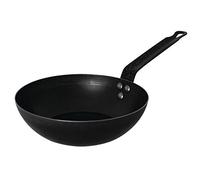 Vogue GG722 Black Iron Wok, 280 mm