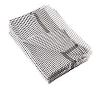 Vogue Wonderdry Tea Towels Black (Pack of 10)