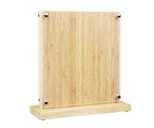 Vogue Wood Acrylic Magnetic Knife Block