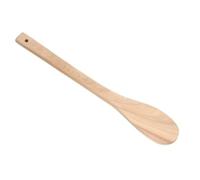 Vogue Round Ended Wooden Spatula 12In Kitchen Baking Mixing Turner Utensils