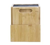 Vogue Wooden Universal Knife Block and Chopping Board