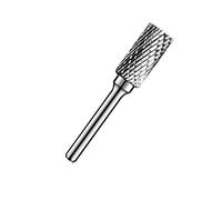Vogueing Tool 10MM x 20MM Double Slot Cylinder Head Tungsten Carbide Rotary File Cutter for Metal, Marble, Jade, Bone etc
