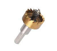 Vogueing Tool 32.5mm M42 HSS Hole Saw, 1PCS Holesaw Cutter High Speed Steel for Iron Aluminium, Wood, Drywall, Pipe, Plastic