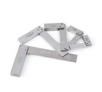 Vogueing Tool 90 Degree Engineers Steel, Square Ruler for Measuring Right Angle with Plastic Holder Box (200X125mm)