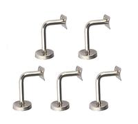 Vogueing Tool Banister Brackets Handrail Bracket Stair Rail Solid Banister Rail Bracket- 5PCS-60*60mm