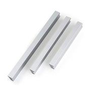 Vogueing Tool Boss Bar, 2PCS Draws Handles 256mm-Silver Aluminum Alloy Suitable for Kitchen Cupboards, Draws, Cabinets & Units