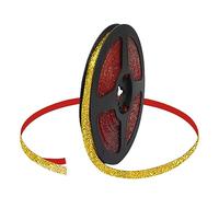 Vogueing Tool Ceramic Tile Mildewproof Gap Tape, 6M*8MM Sealing Decorative Corner Side Edge Tape Strip Bathtub Bathroom Shower Roll Caulk Tap Strip-Gold
