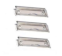 Vogueing Tool Clipboard Clips,Metal Board Clip Clipboard Accessory Hanging Hole Clip for Clipboard and Wall Mounting(Silver)