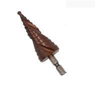Vogueing Tool Cone Drill Bit, 1pc Grooved Step Drill Bits High-Speed Steel HSS co M35 Step Drill for PVC Sheet, Wood, Thin Iron(5-27mm)