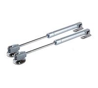 Vogueing Tool Gas Lift Strut, 2pcs Spring Gas Strut Steel Lift Down Soft Close Hinge for Kitchen Cupboard Wardrobe Cabinet Door(100N)