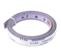 Vogueing Tool Left to Right 0-1M Stainless Steel Miter Track Tape Measure Self Adhesive Metric Scale Ruler for Miter Saw T-Track Woodworking Tools (White)
