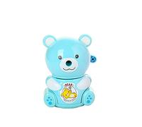 Vogueing Tool Pencil Sharpener, Cute Cartoon Pencil Sharpener, Bear Design,Desktop Hand Crank,Blue New Stationery for School/Office (1 Pcs)