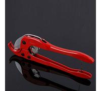 Vogueing Tool PVC Pipe Cutters PEX Tubing Cutters Heavy Duty Plastic Pipe Cutter for Cutting PVC/Gas/Pipes/Plastic Pipes (63mm Red, SA-0063)