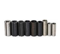 Vogueing Tool Router Bit Chuck, Collet Adapter Milling Cutter for Lathe CNC Router (Pack of 2, No.9 8mm to 6.35mm)