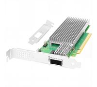 Vogzone 100Gb PCI-E NIC Network Card for Intel E810-CQDA1, 25GbE/50GbE/100GbE Single QSFP28 Port, with Intel E810 CAM1 Chip,100GbE PCI Express 4.0 X16 Ethernet Adapter Support RDMA iWARP/RoCEv2/UEFI
