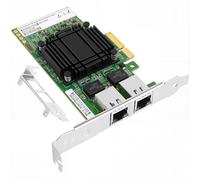 Vogzone 10Gb PCI-E NIC Network Card for Intel E610-XT2, 2.5GbE/5GbE/10GbE Copper Dual RJ45 Ports, with Intel E610-XAT2 Chip, 10GbE PCI Express 4.0 X4 Ethernet Adapter Support Windows/Linux/VMware