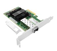 Vogzone 10Gb PCI-E NIC Network Card for Intel X520-DA1/ E10G42BTDA,100MbE/1GbE/10GbE Single SFP+ Port, with Intel 82599EN Chip,10GbE PCI Express 2.0 X4 Ethernet Adapter Support Windows/Linux/VMware
