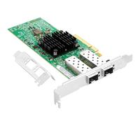 Vogzone 25Gb PCI-E NIC Network Card for Broadcom BCM57414,1GbE/10GbE/25GbE Dual SFP28 Ports, with Broadcom BCM57414B Chip, 25GbE PCI Express 3.0 X8 Ethernet Adapter Support Windows/Linux/VMware/RoCE