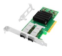 Vogzone 25GbE NIC Card for Mellanox MCX4121A-ACAT, PCIe 3.0 x8 25Gb Ethernet NIC with Mellanox ConnectX-4 Lx Chipset, Dual SFP28 Network Card Support RDMA