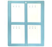 VOHESEA Card Mat for Cricut Explore & Maker - 2 x 2 Card Mat Compatible with All Cricut Cards, 4-in-1 Reusable Card Mat, Quick Create Individual Cards, 41.5 x 33 cm