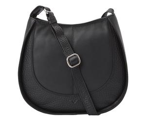 Voi Boston Shoulder bag Genuine Leather 28 cm black