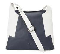 Voi Boston Shoulder bag Genuine Leather 32 cm blue