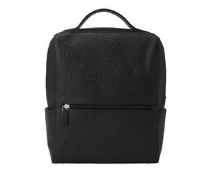 Voi Hirsch City Backpack Genuine Leather 29.5 cm black