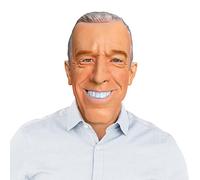 Voiakiu 2 Joe Biden Costume Face,Full Head Halloween Latex Joe Biden Face Covers for Adults | Novelty Old Man Cosplay Masquerade Costume Accessories for Adults