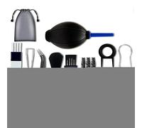 Voiakiu 5 Pieces Keyboard Cleaner with Soft Brush, Multifunctional Mobile Phone Cleaning Kit, PC TV Screen Microfibre Cleaning Cloth Swab Case for Electronic Devices, Camera Lens Cleaning