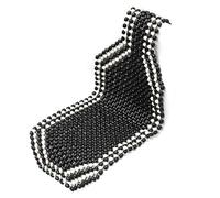 Voiakiu Car Universal Summer Cool Wood Bead Seat Cushion Massage Cushion Cover for Car Home Van Truck Bus