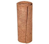 Voiakiu Coir Liner Sheet Coco Plant Fiber Roll Natural Reptile Carpet Mat Reptile Bedding Supplies - Insulation Flowerpot Basket Liner Pet Bed Pad Garden Decoration, for Porch Outdoor Safer