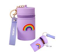 Voiakiu Cute Coin Purse - Bucket Key Chain Coin Purses Pouch | Silicone Keychain Coin Purse Bag for Small Items Lipsticks Earphones