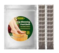 Voiakiu Drainage Ginger Foot soak, Natural Mugwort herb Foot soak,Leg Slimming Foot Bath Ginger Foot soak, Foot Relax and Improval Sleep