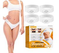 Voiakiu Foot magnetic toe ring - silicone rubber foot magnetic toe for women, magnetic slimming toe rings for weight loss to improve Valentine's Day, birthday for women