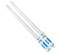 Voiakiu Led Light Sabers | 2 In 1 Double Bladed Dueling Light Saber - Light Up for Kids Adults, Sabers Detachable Assembly Lightup Saber Toy