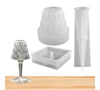 Voiakiu Light Resin Mold,Unique Shaped Candle Night Light Mould | Silicone Lamp Mold Home Art Craft Candle Weddings Parties Decorations