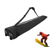 Voiakiu Ski Board Bag | Reinforced Double Padded Pocket with Wheels | Foldable Snowboard Equipment for Boards, Boats, Jackets, Trousers and Helmets