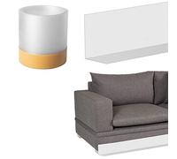 Voiakiu Under couch blocker, thick under sofa furniture blocker, adjustable bumper prevents things from going under sofa furniture, for pets and children