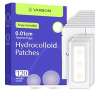 Voibon Pimple Patches For Face, Invisible Hydrocolloid Acne Patches Acne Treatment,Covering Zits & Blemishes in Skin and Face, Zit Patches with Salicylic Acid, FSA HSA Store Eligible Items 120 Count