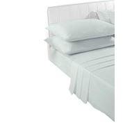 voice 7 Non Iron Poly Cotton Pillow Cases Pair only - 21 Colors Choice (Duck Egg)