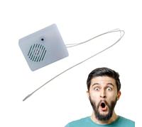 Voice Activated Ghost Screaming - Halloween Voice Activated Speaker | Scary Voice Activated Ghost Screaming Speaker Sounder | Scream Props with LED Lights | Halloween Scary Tool for Room Prank